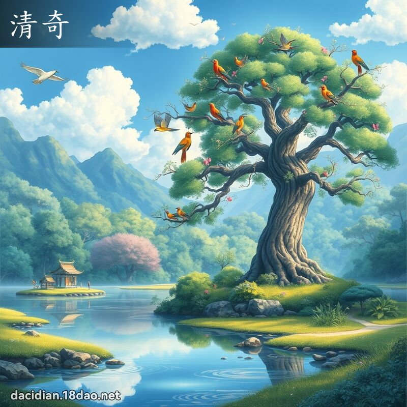 清奇 - 国语大辞典配图