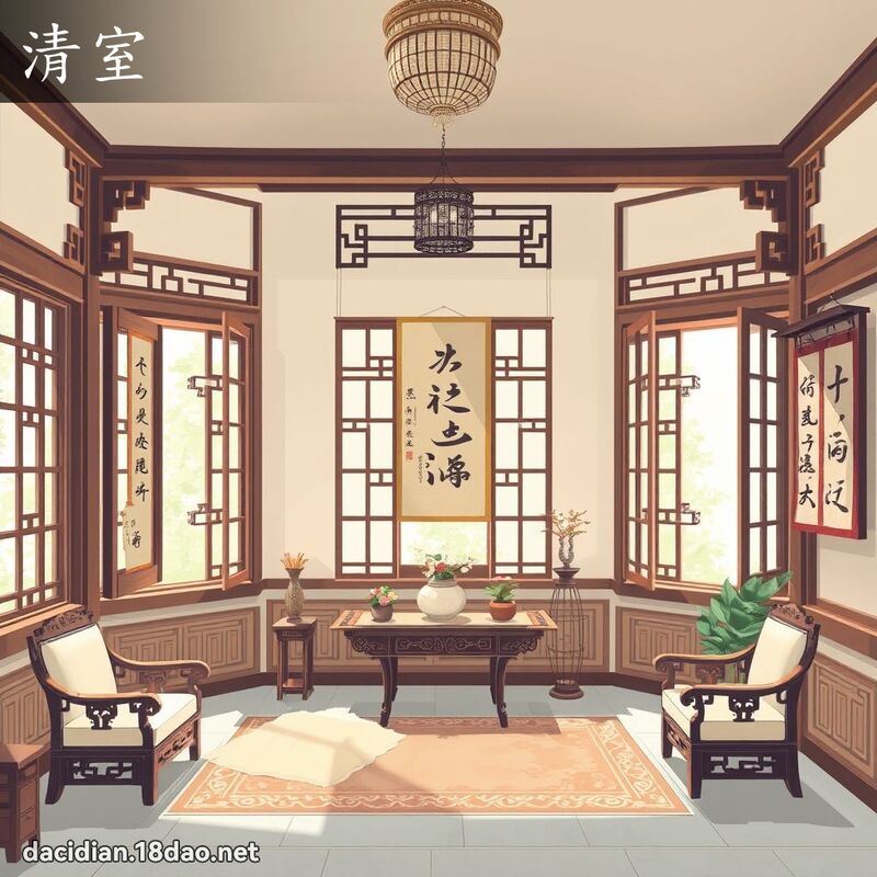 清室 - 国语大辞典配图