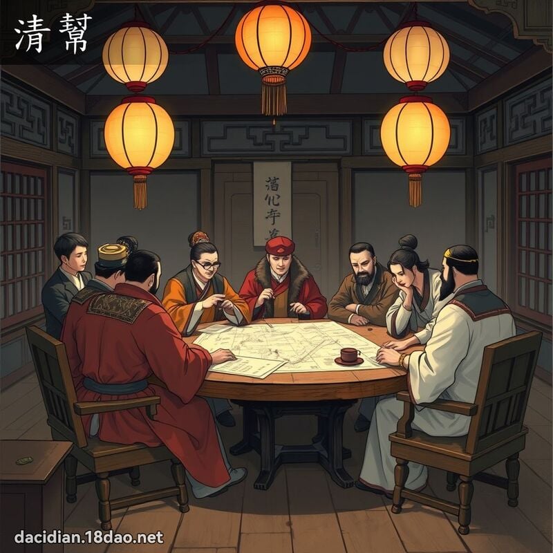 清幫 - 國語大辭典配圖