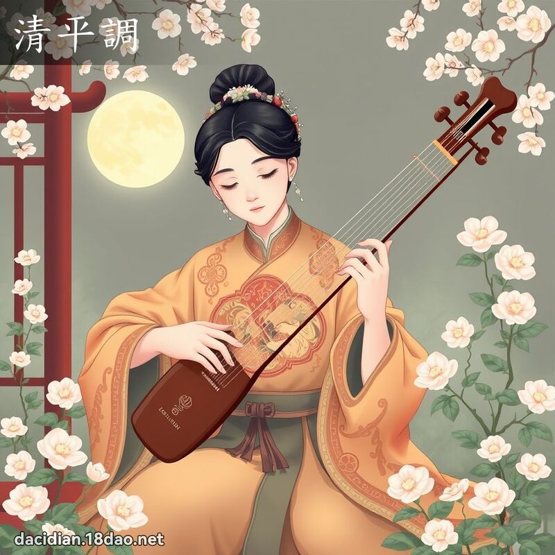 清平调 - 国语大辞典配图