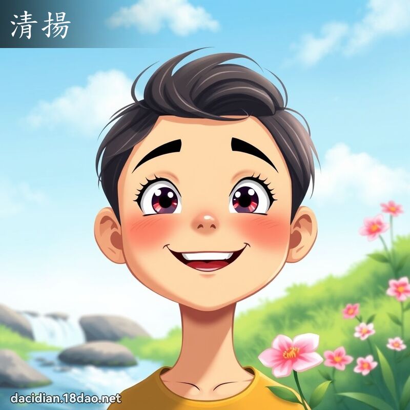 清扬 - 国语大辞典配图