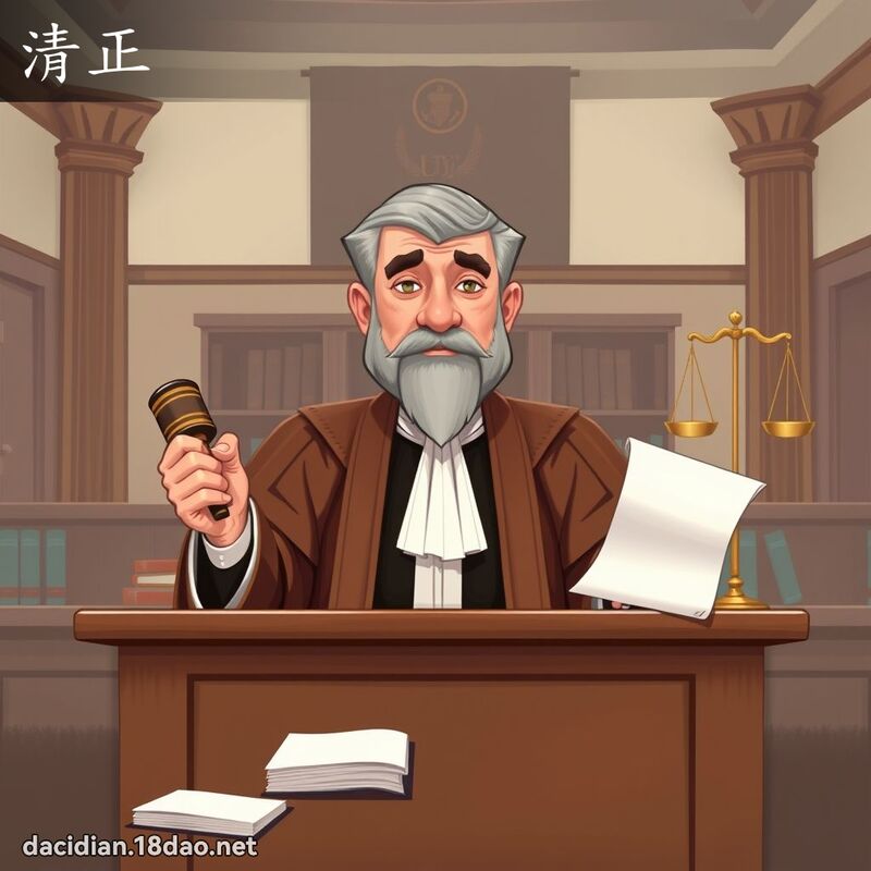 清正 - 国语大辞典配图