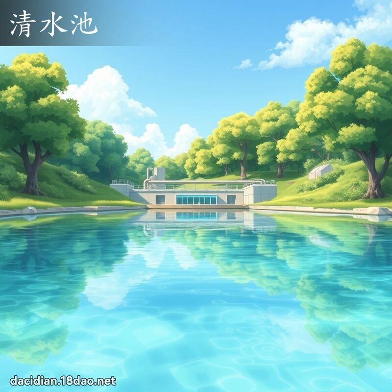 清水池 - 国语大辞典配图