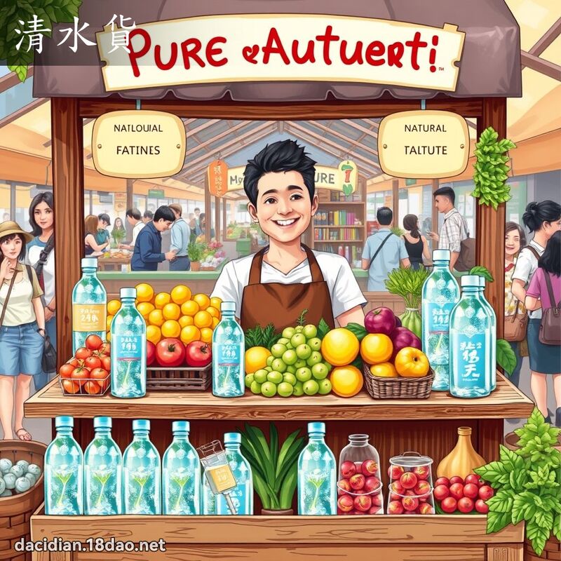 清水货 - 国语大辞典配图