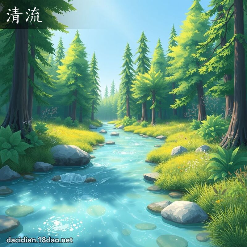清流 - 国语大辞典配图