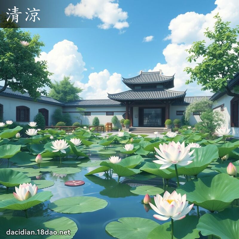 清凉 - 国语大辞典配图