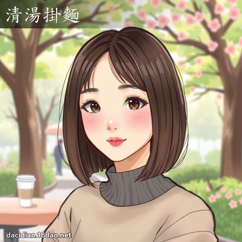 清湯掛麵 - 國語大辭典配圖