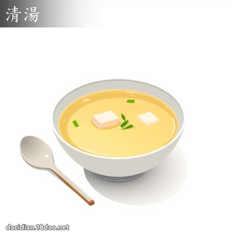 清汤 - 国语大辞典配图