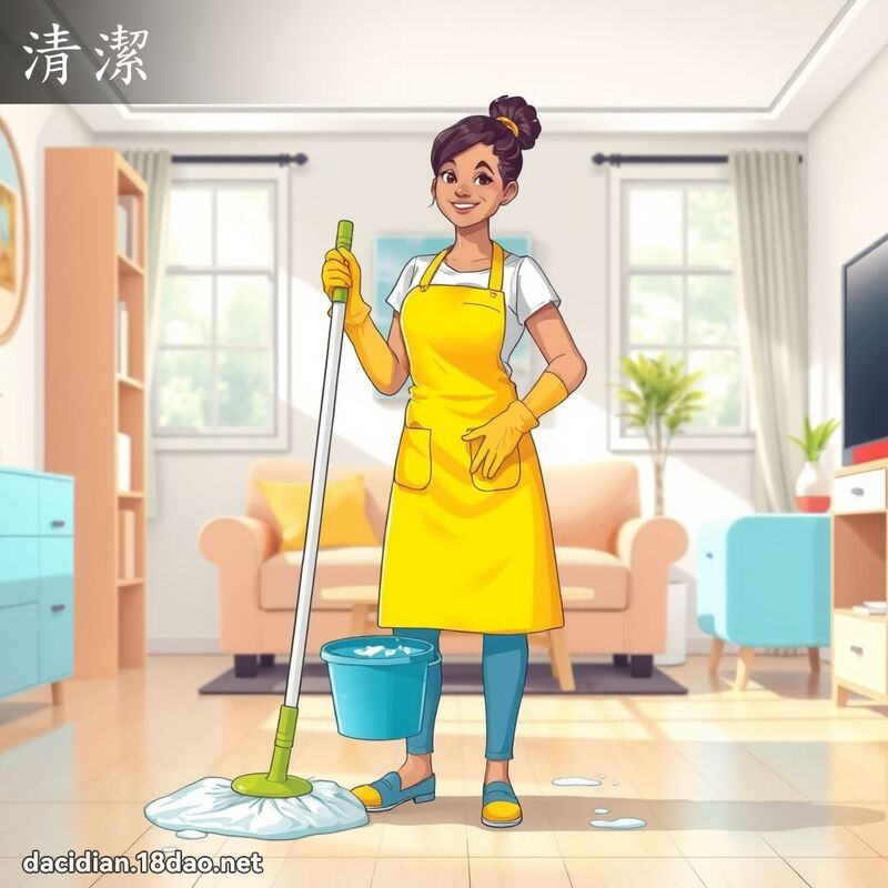 清潔 - 國語大辭典配圖