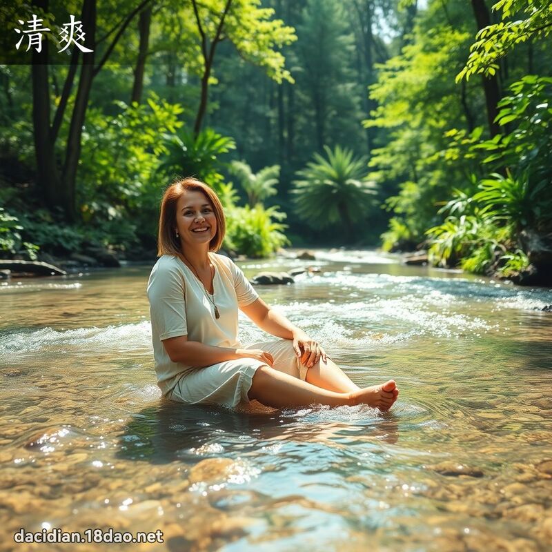 清爽 - 國語大辭典配圖