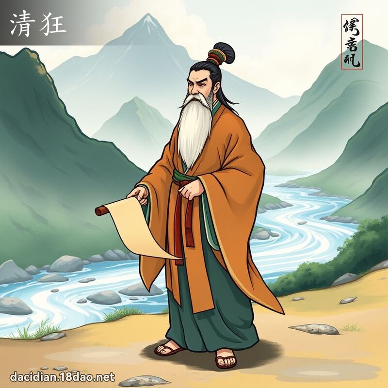 清狂 - 国语大辞典配图