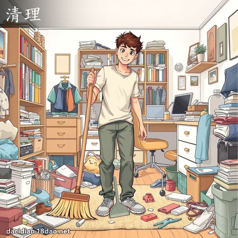 清理 - 國語大辭典配圖