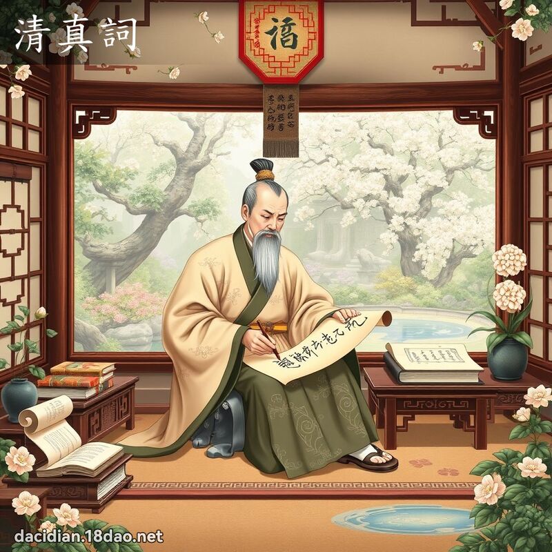 清真词 - 国语大辞典配图