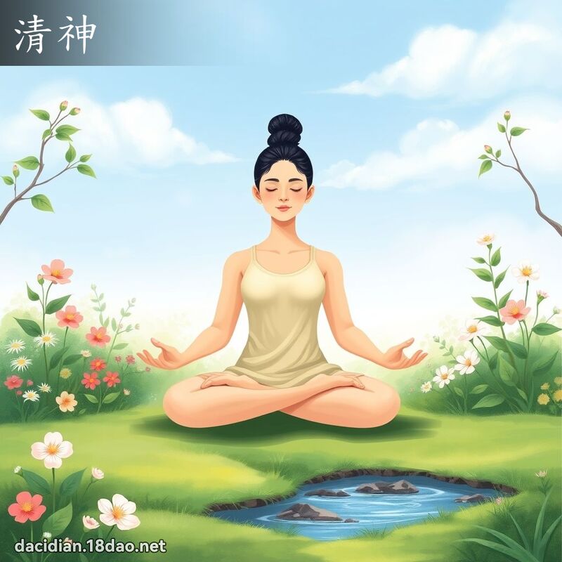 清神 - 国语大辞典配图