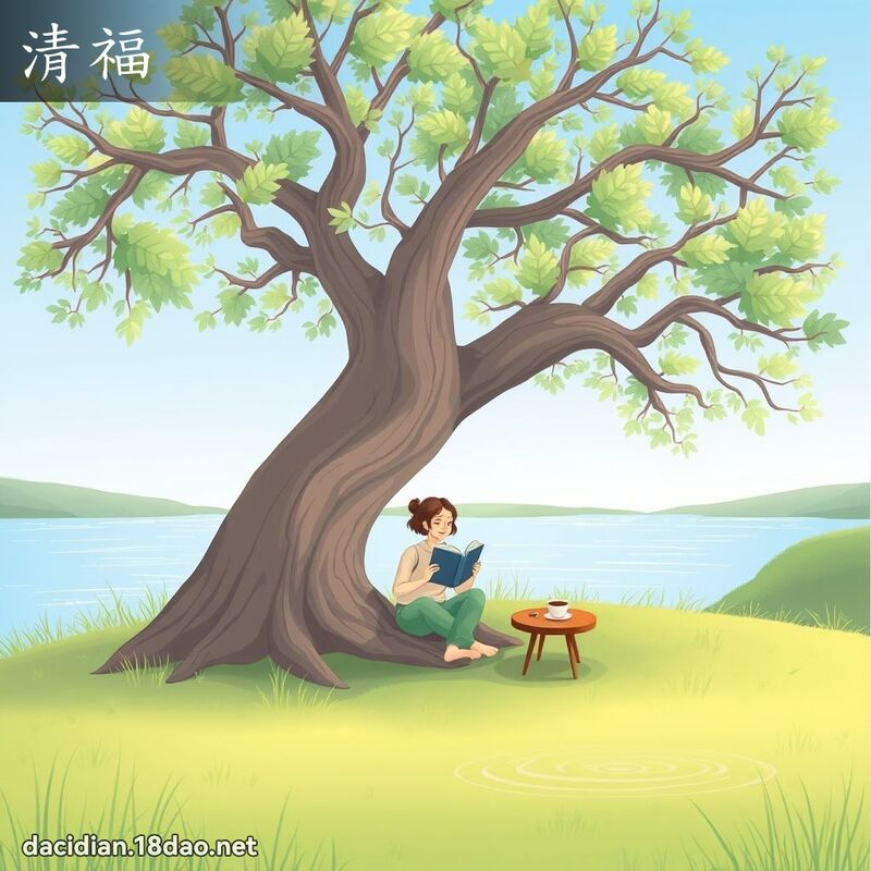 清福 - 國語大辭典配圖