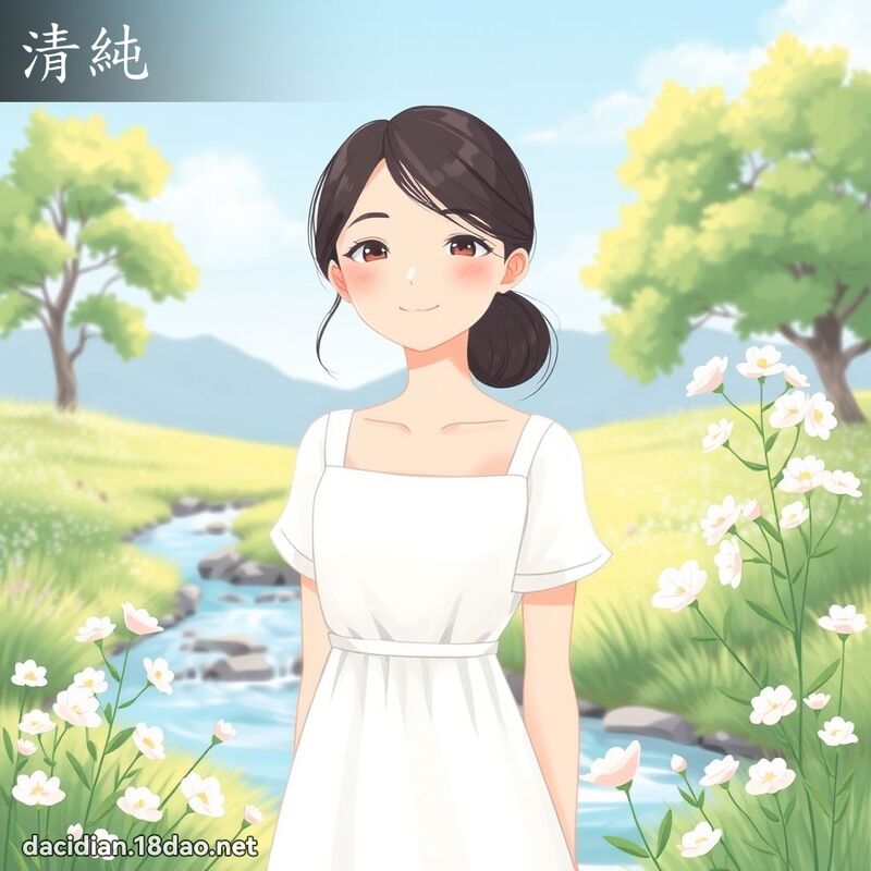 清純 - 國語大辭典配圖