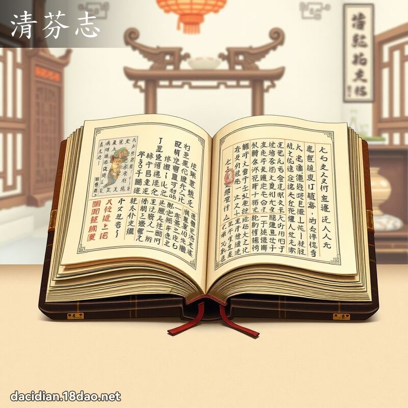 清芬志 - 国语大辞典配图