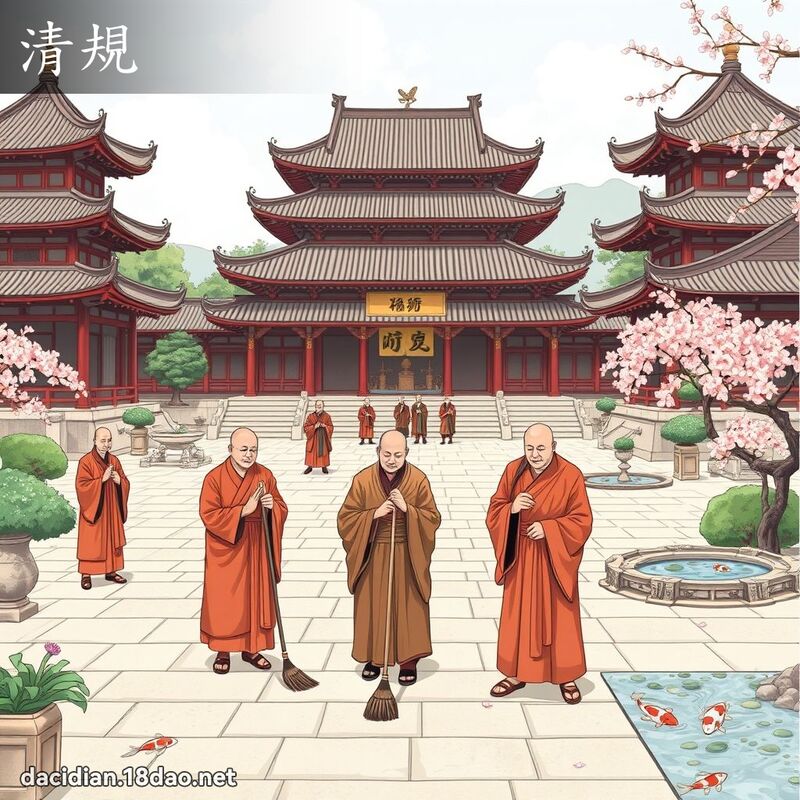 清规 - 国语大辞典配图