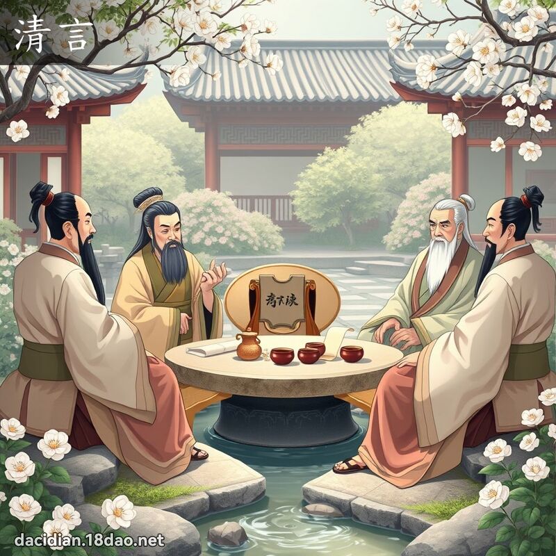 清言 - 国语大辞典配图