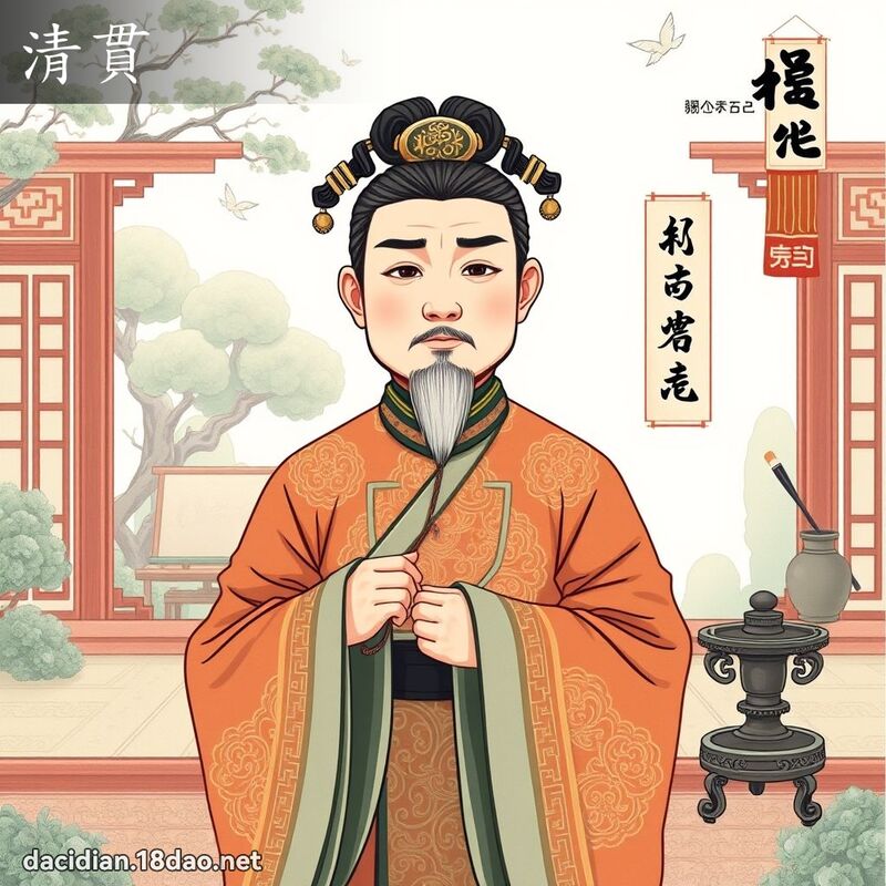 清貫 - 國語大辭典配圖