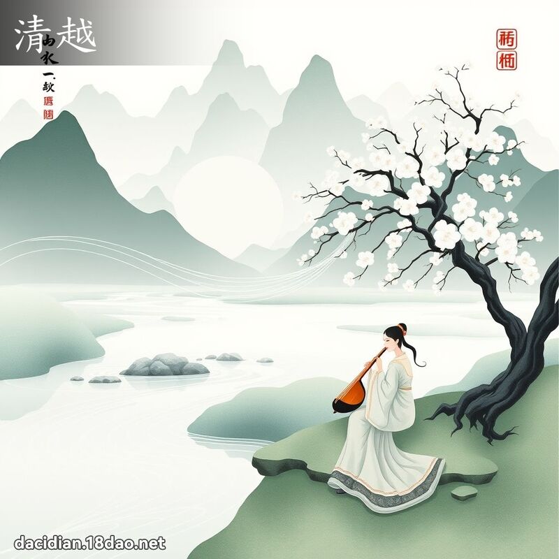 清越 - 国语大辞典配图