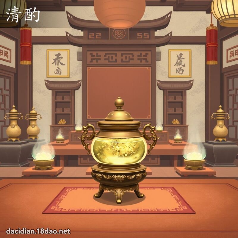 清酌 - 国语大辞典配图