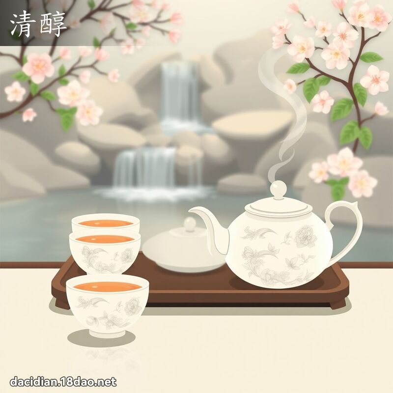 清醇 - 國語大辭典配圖