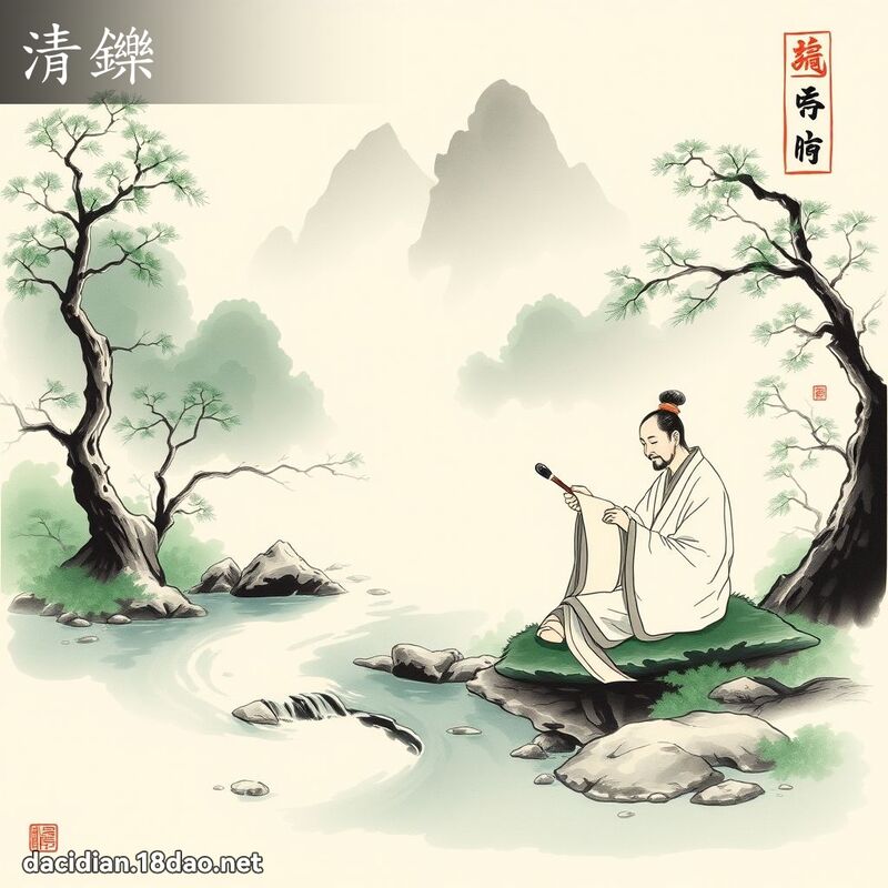 清鑠 - 国语大辞典配图