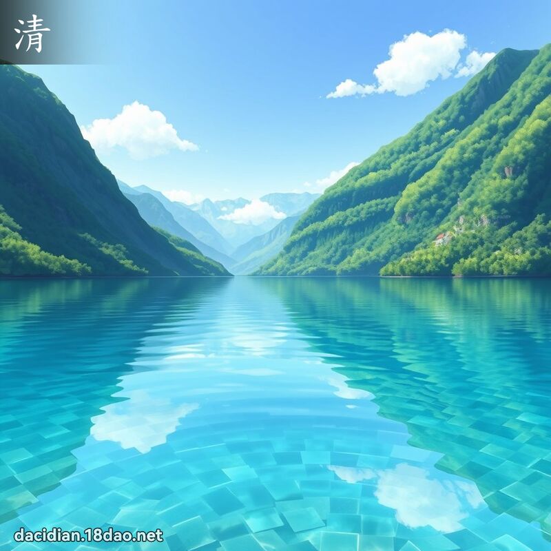 清 - 国语大辞典配图