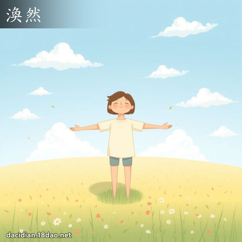 涣然 - 国语大辞典配图