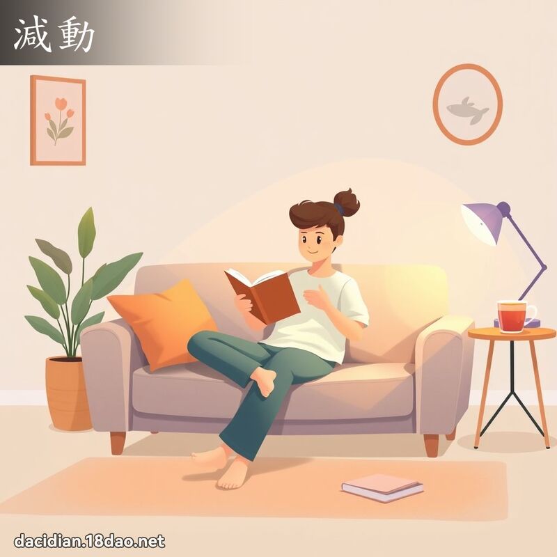 减动 - 国语大辞典配图