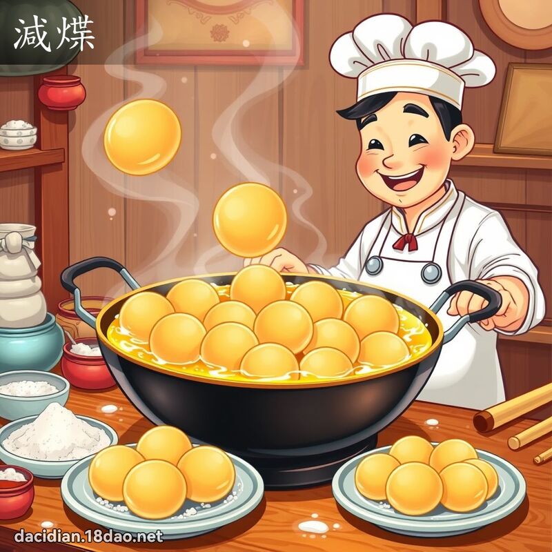 减煠 - 国语大辞典配图
