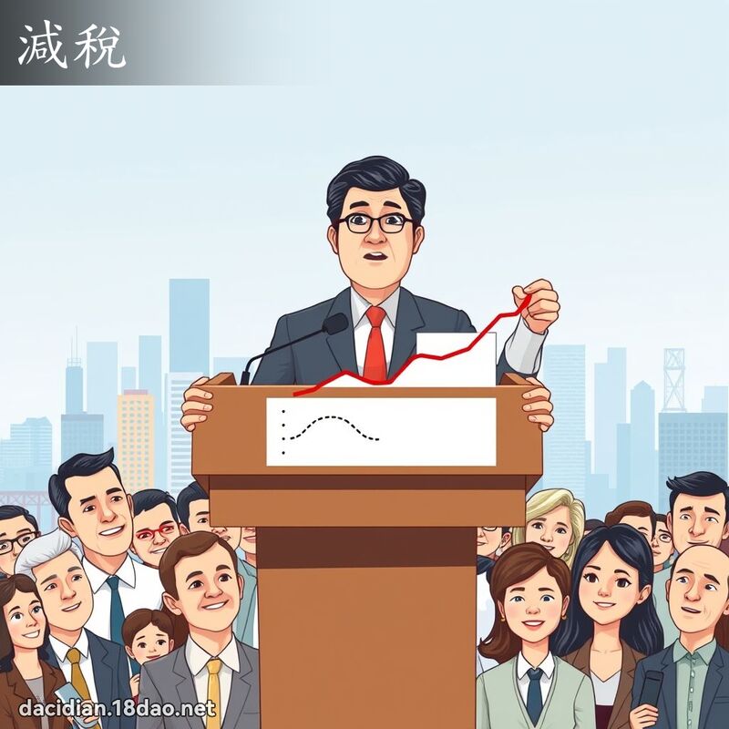 减税 - 国语大辞典配图