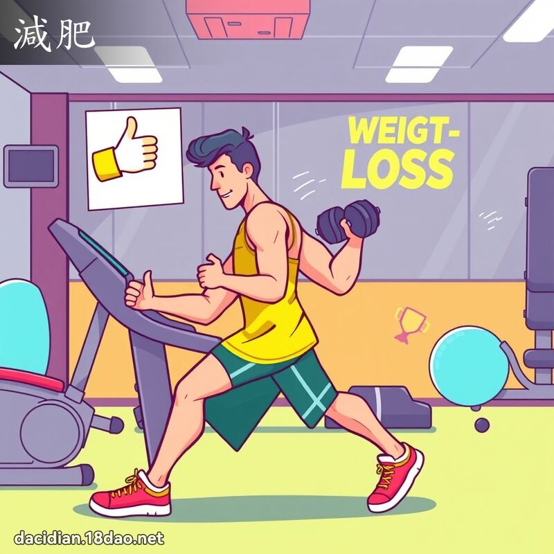 减肥 - 国语大辞典配图