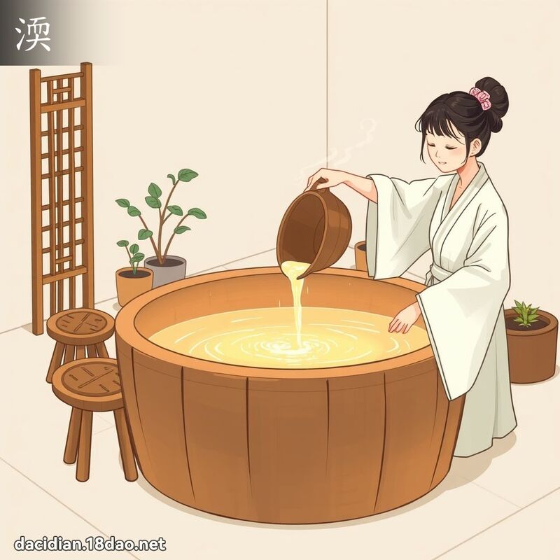 渜 - 国语大辞典配图