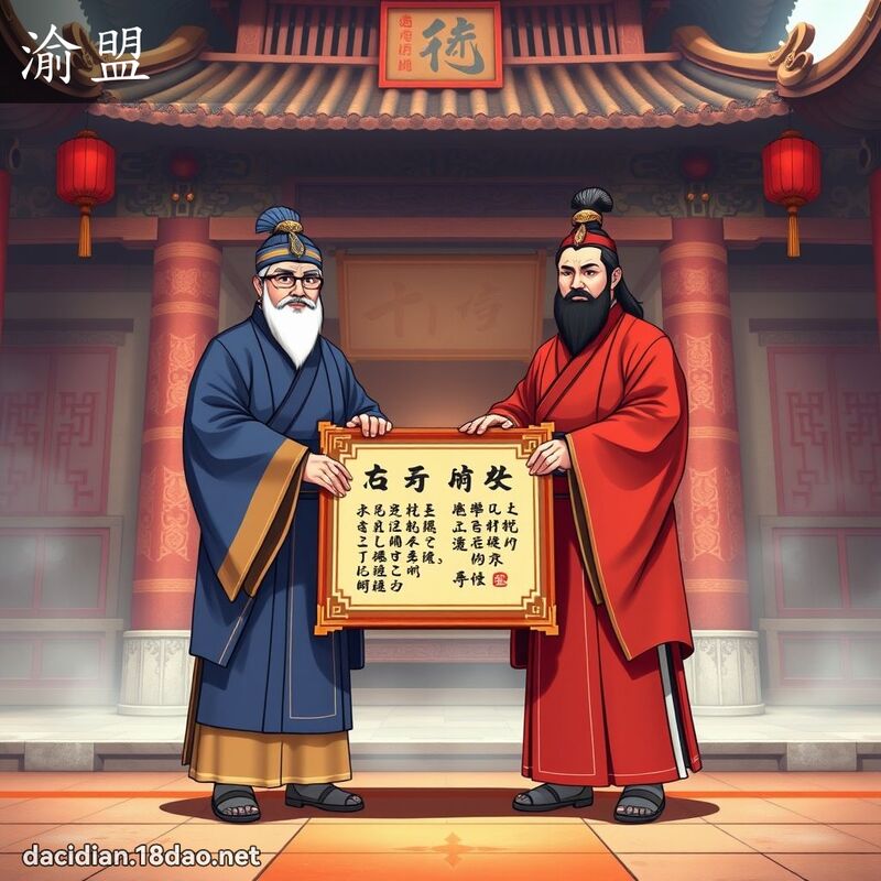 渝盟 - 國語大辭典配圖