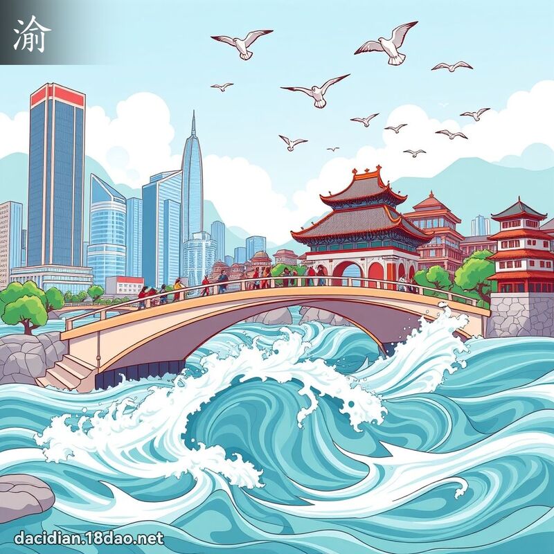 渝 - 國語大辭典配圖