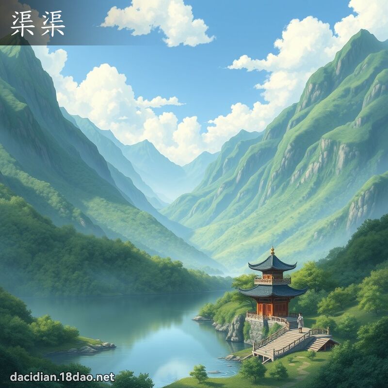 渠渠 - 國語大辭典配圖