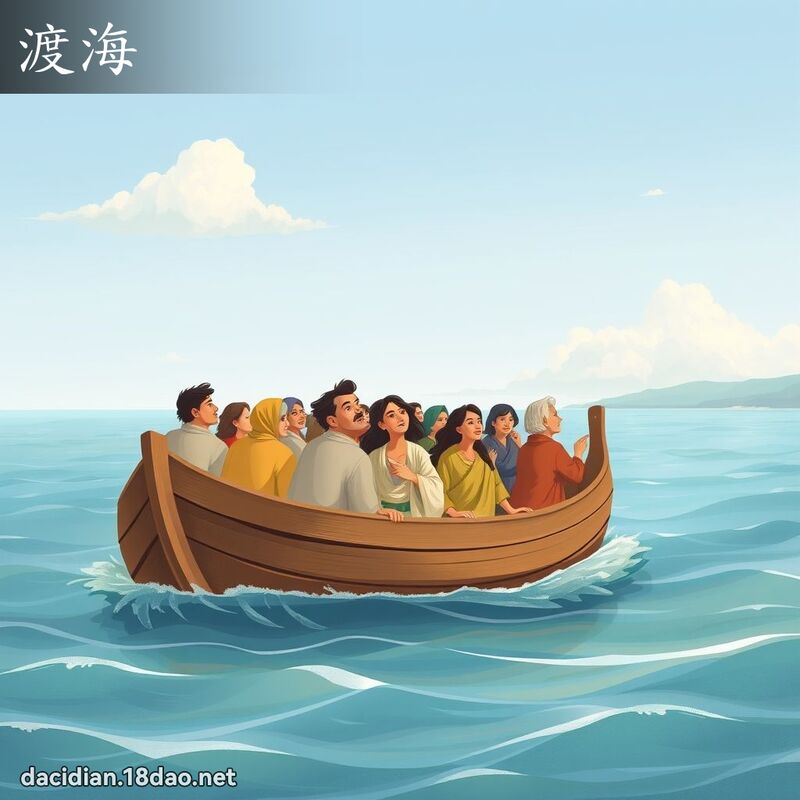 渡海 - 國語大辭典配圖