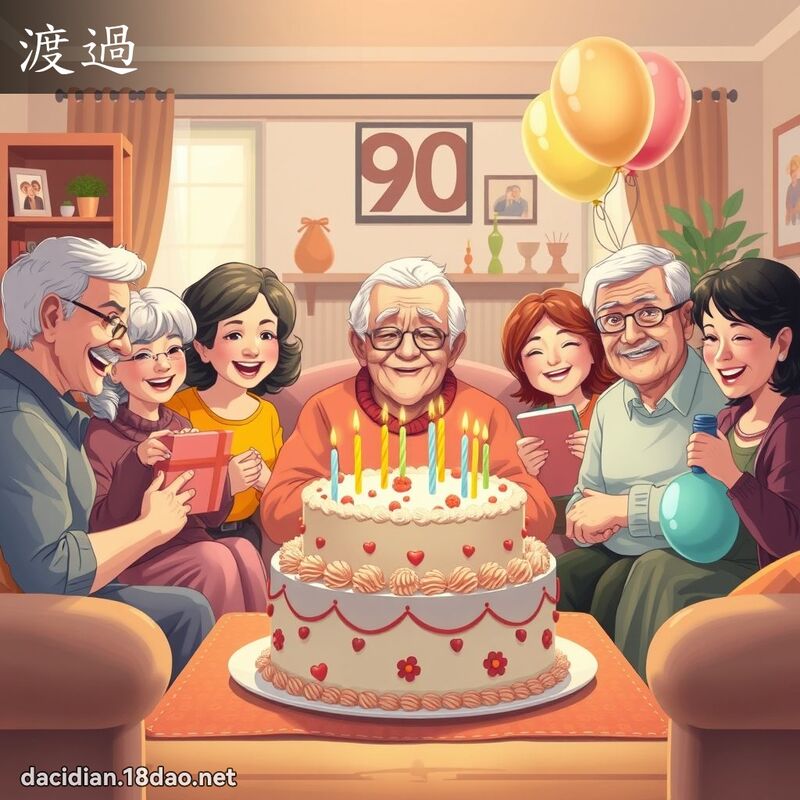 渡過 - 國語大辭典配圖