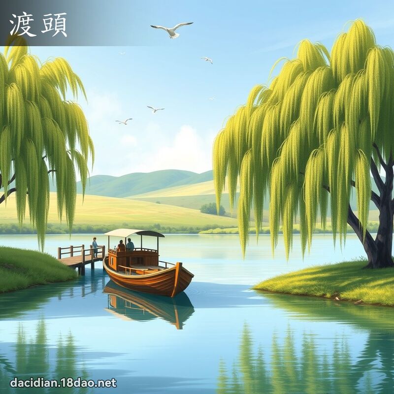 渡頭 - 國語大辭典配圖