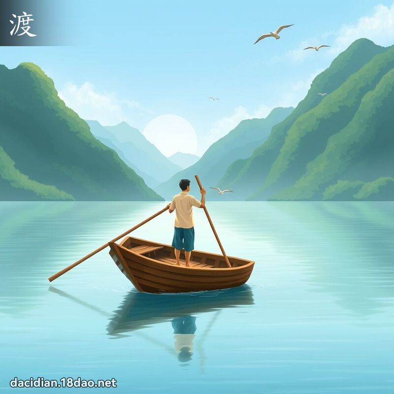 渡 - 国语大辞典配图