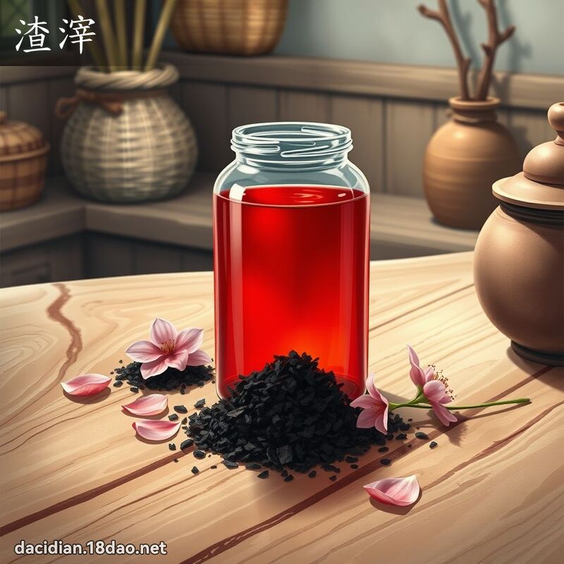 渣滓 - 国语大辞典配图