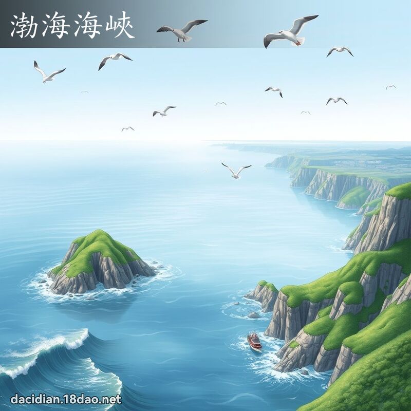 渤海海峽 - 國語大辭典配圖