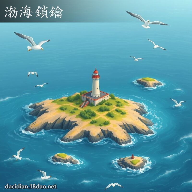 渤海鎖鑰 - 國語大辭典配圖