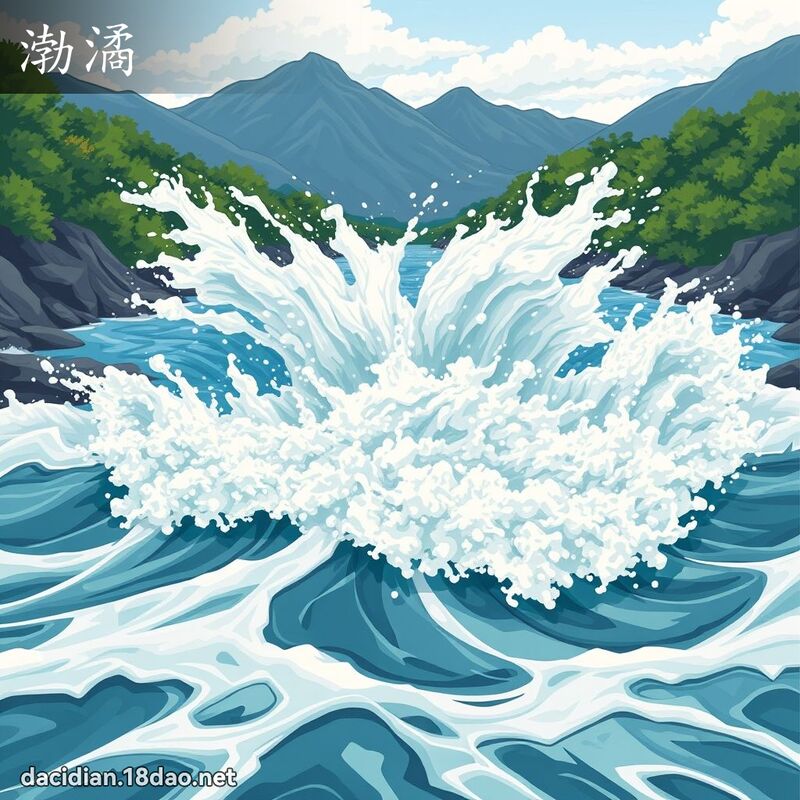渤潏 - 國語大辭典配圖