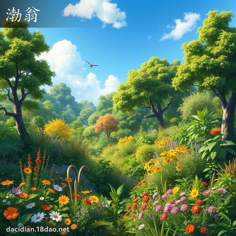渤翁 - 國語大辭典配圖