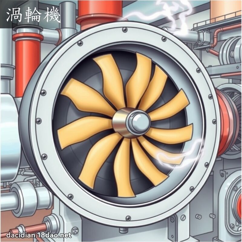 渦輪機 - 國語大辭典配圖