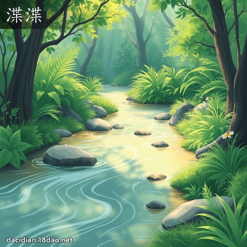 渫渫 - 国语大辞典配图