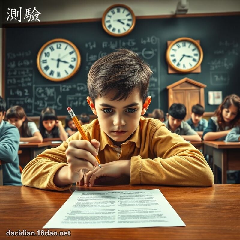 测验 - 国语大辞典配图